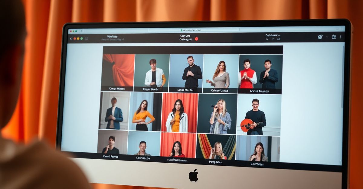 Un catalogue international aux profils variés